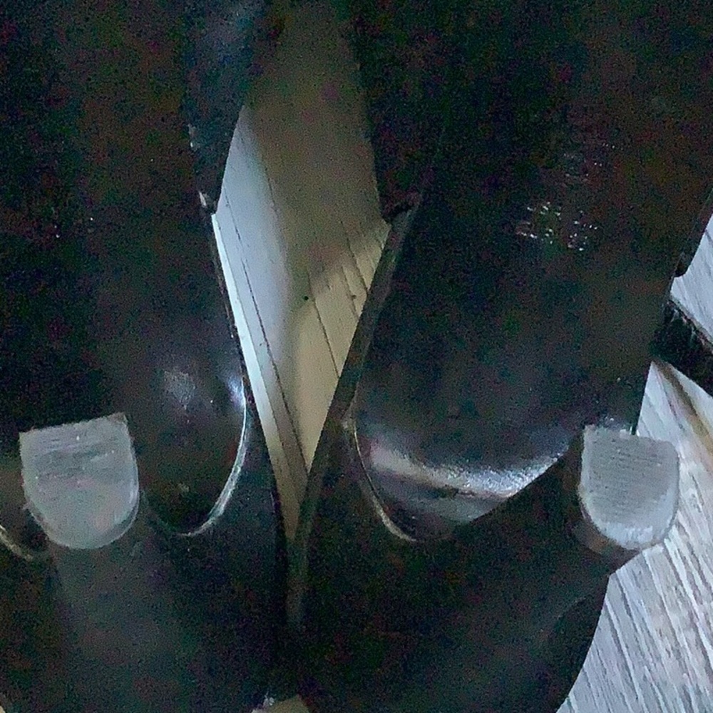 MIA Black Slingback Heels with Cutout Design - Picture 7 of 9
